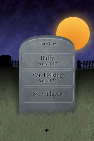 Zombies home screen